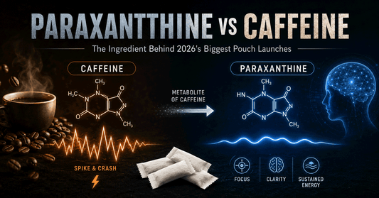 Paraxanthine vs. Caffeine: The Ingredient Behind 2026's Biggest Pouch Launches