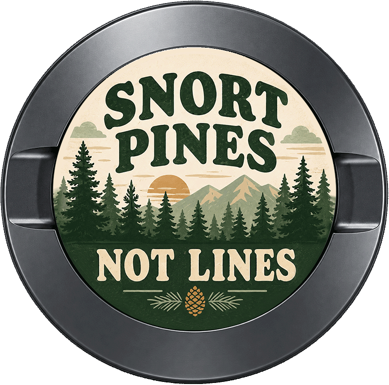 Snort Pines Not Lines