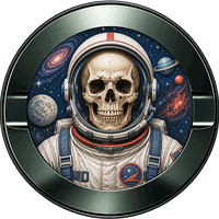 Skull Astronaut