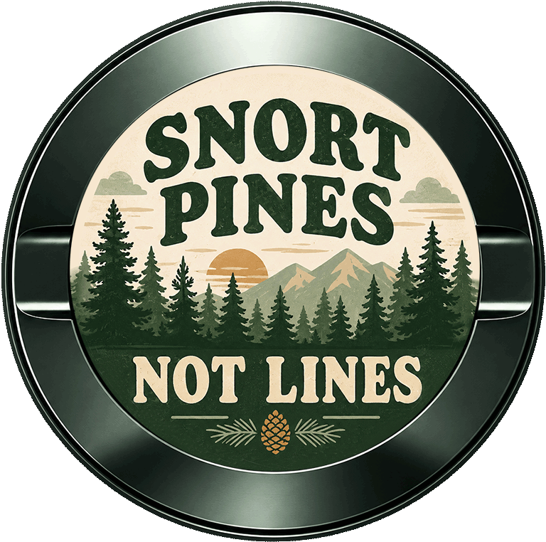 Snort Pines Not Lines