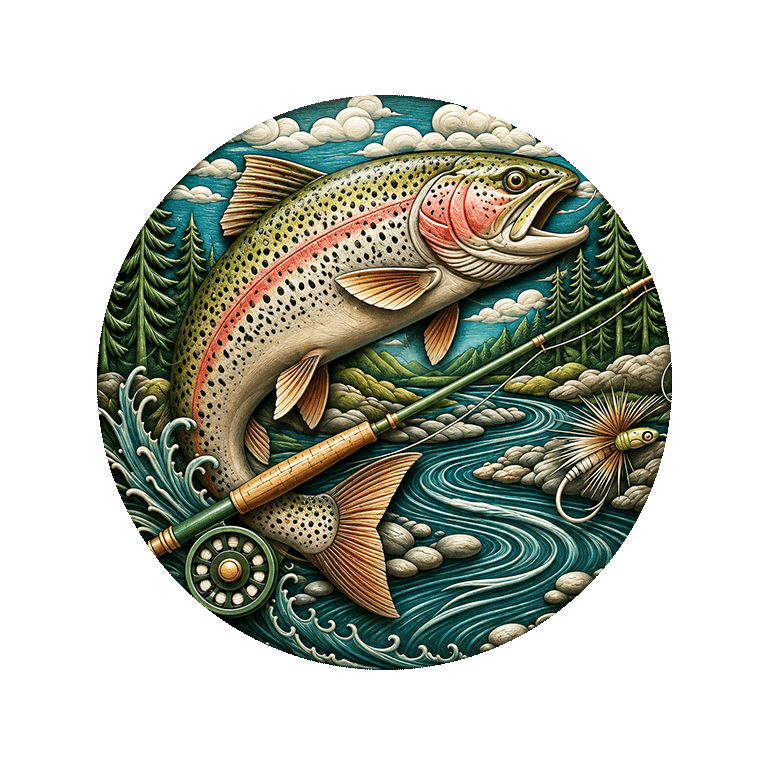 Rainbow Trout Fly Fishing