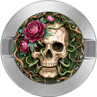 Skull Roses Roots Snakes